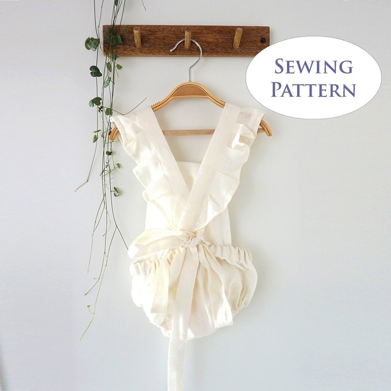 Boho Baby Romper Sewing Pattern PDF Sewing Pattern Instant Etsy