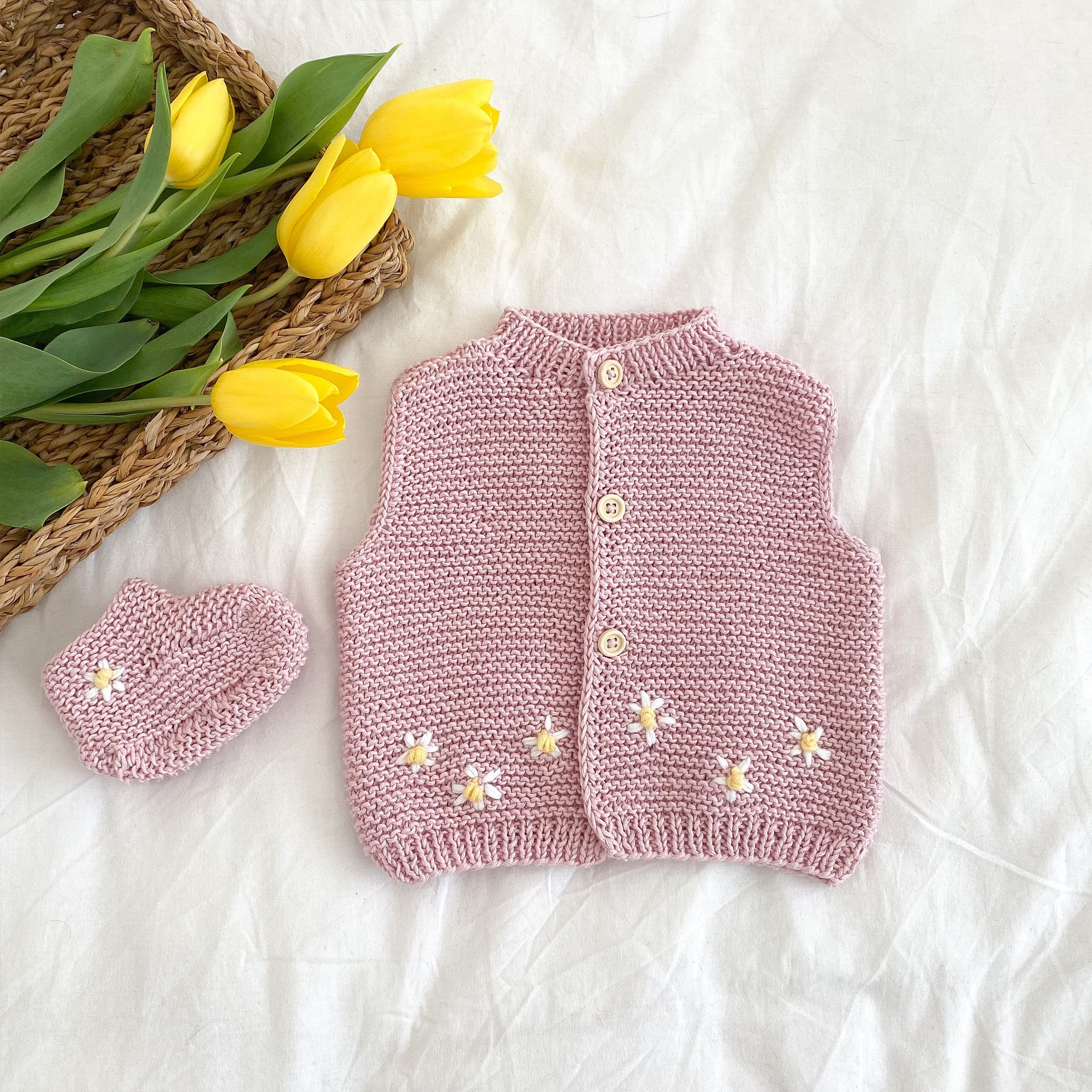 Baby Vest and Booties Knitting Pattern PDF Instant | Etsy