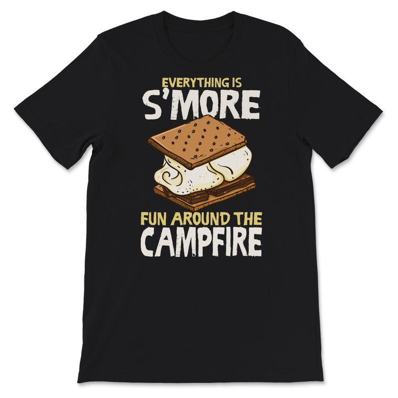 Marshmallow Lover Funny Smores Campfire Quote Gift