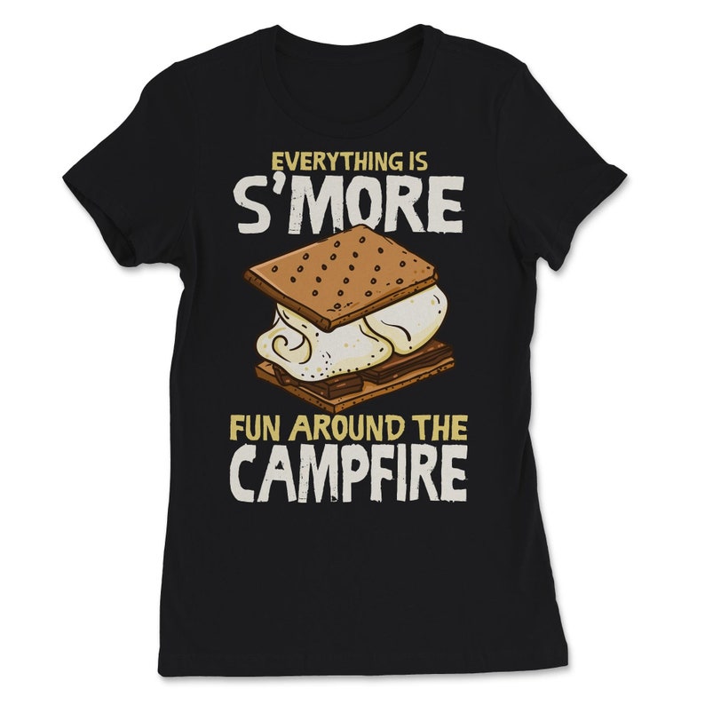 Marshmallow Lover Funny Smores Campfire Quote Gift