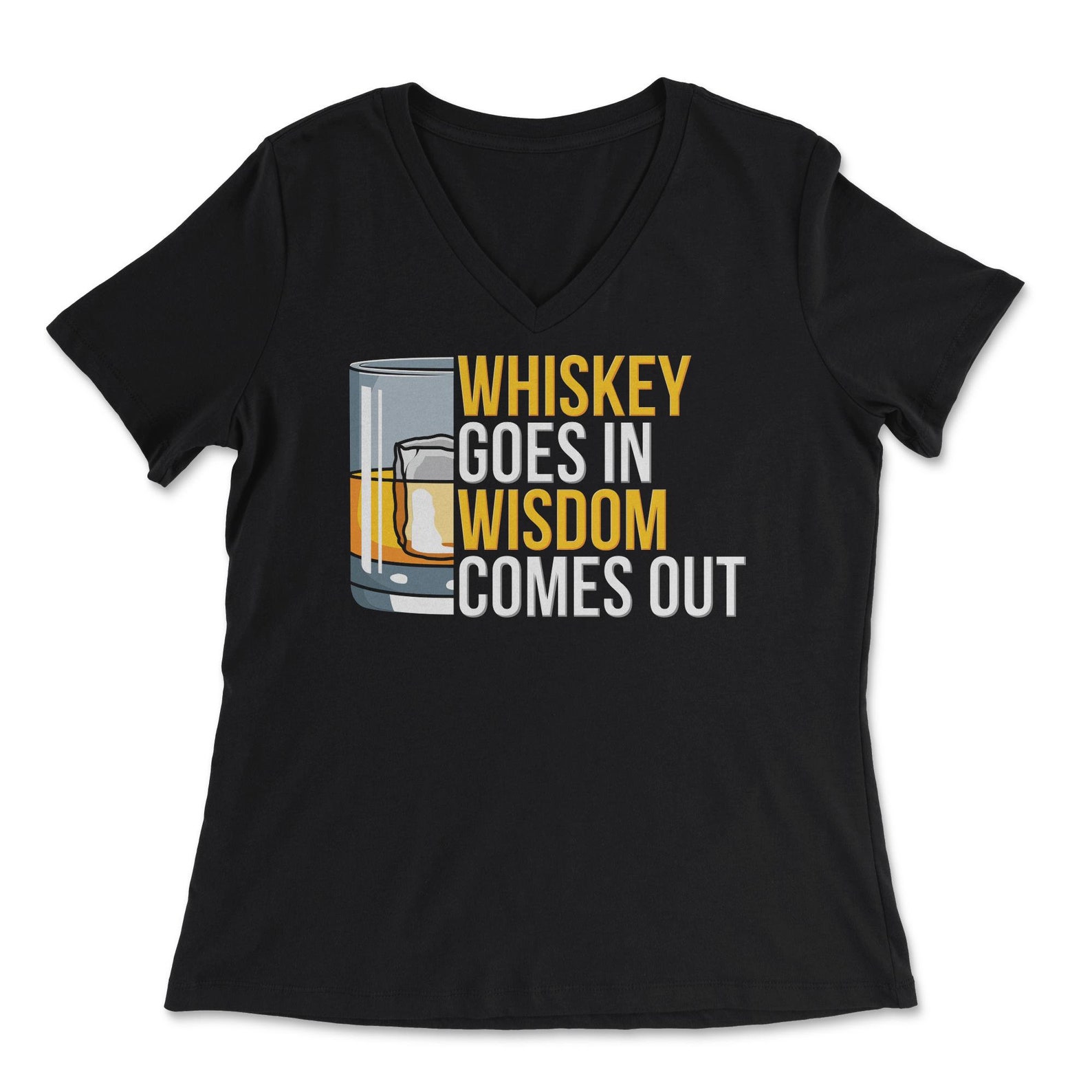 Whiskey Goes in Wisdom Comes Out - Etsy