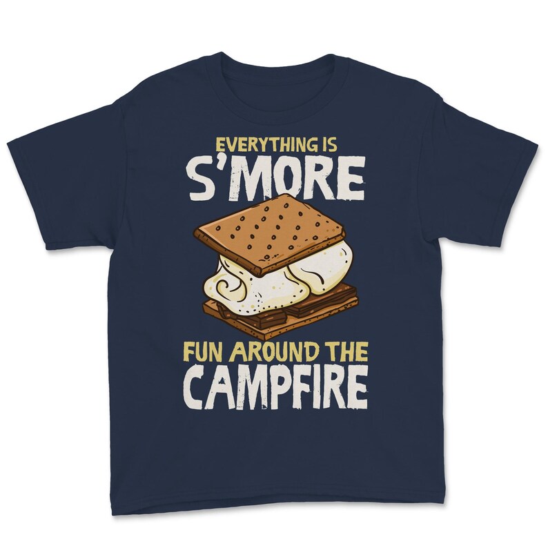 Marshmallow Lover Funny Smores Campfire Quote Gift