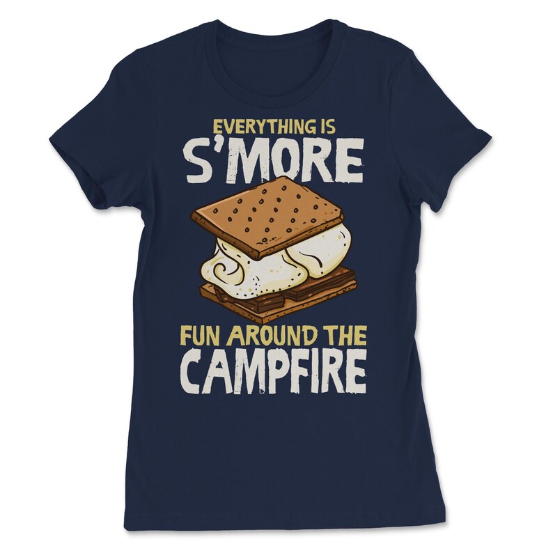 Marshmallow Lover Funny Smores Campfire Quote Gift