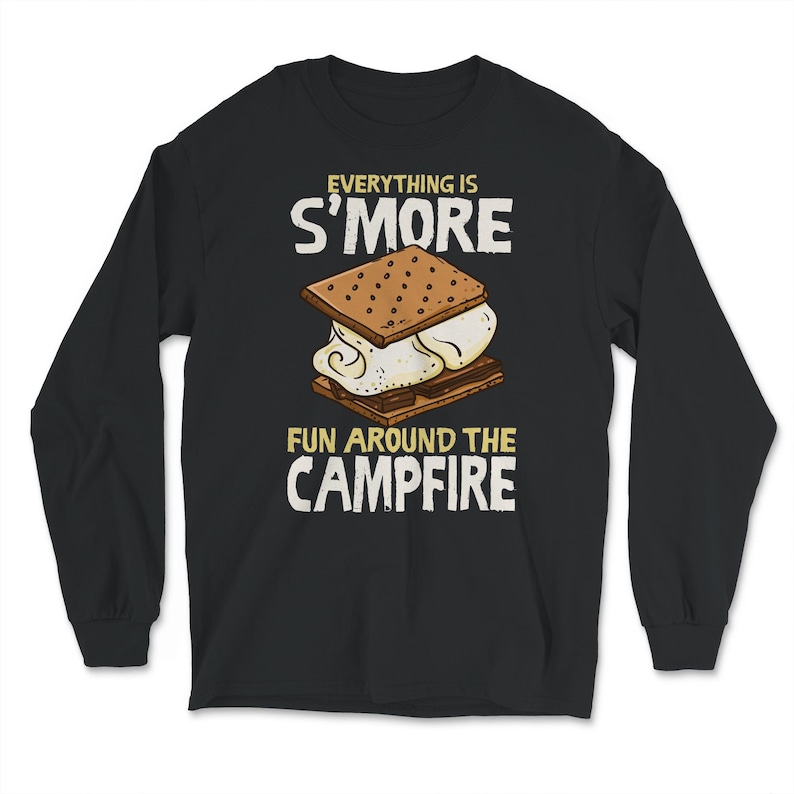 Marshmallow Lover Funny Smores Campfire Quote Gift