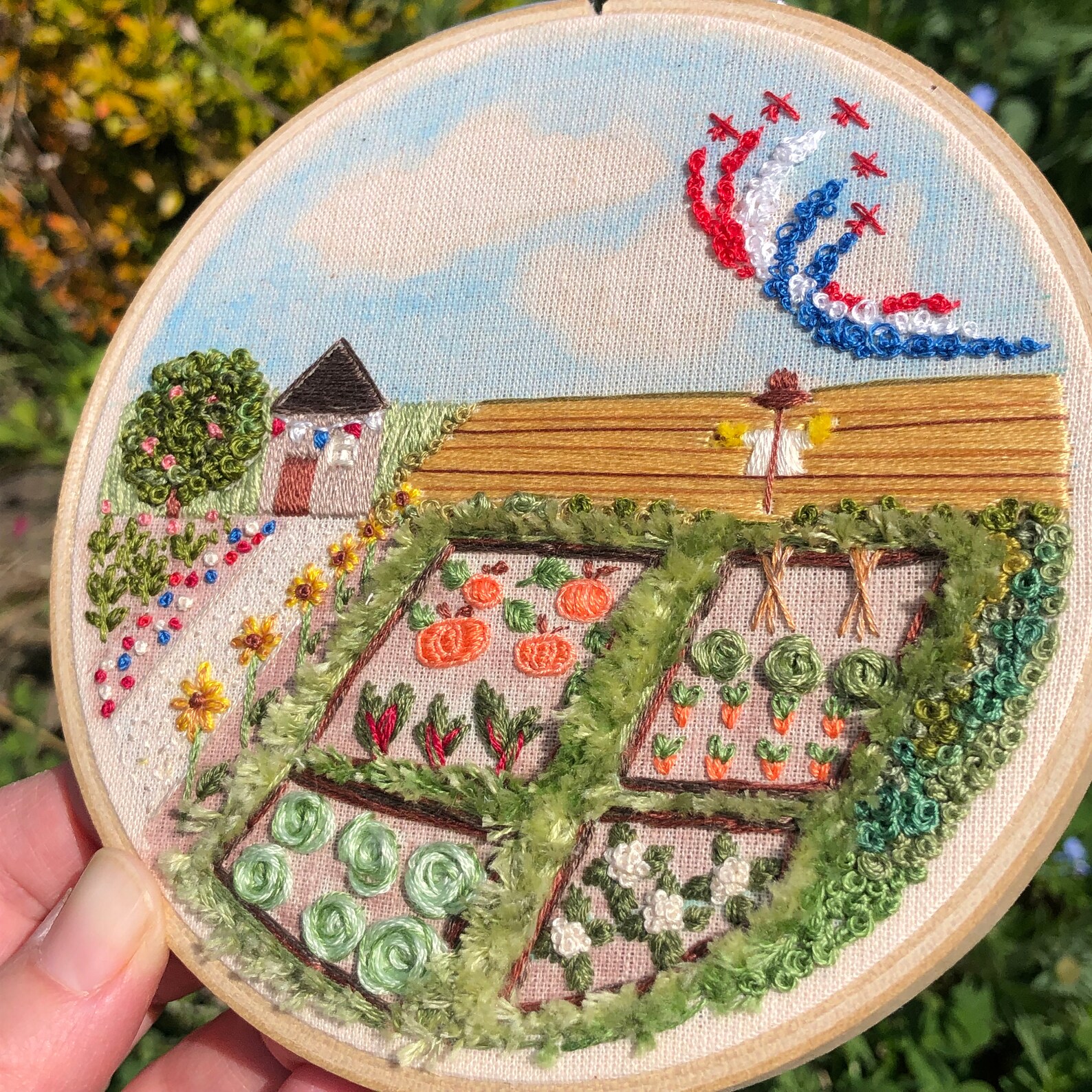 Summer Allotment Embroidery Pdf Pattern Full Photo Guide Etsy