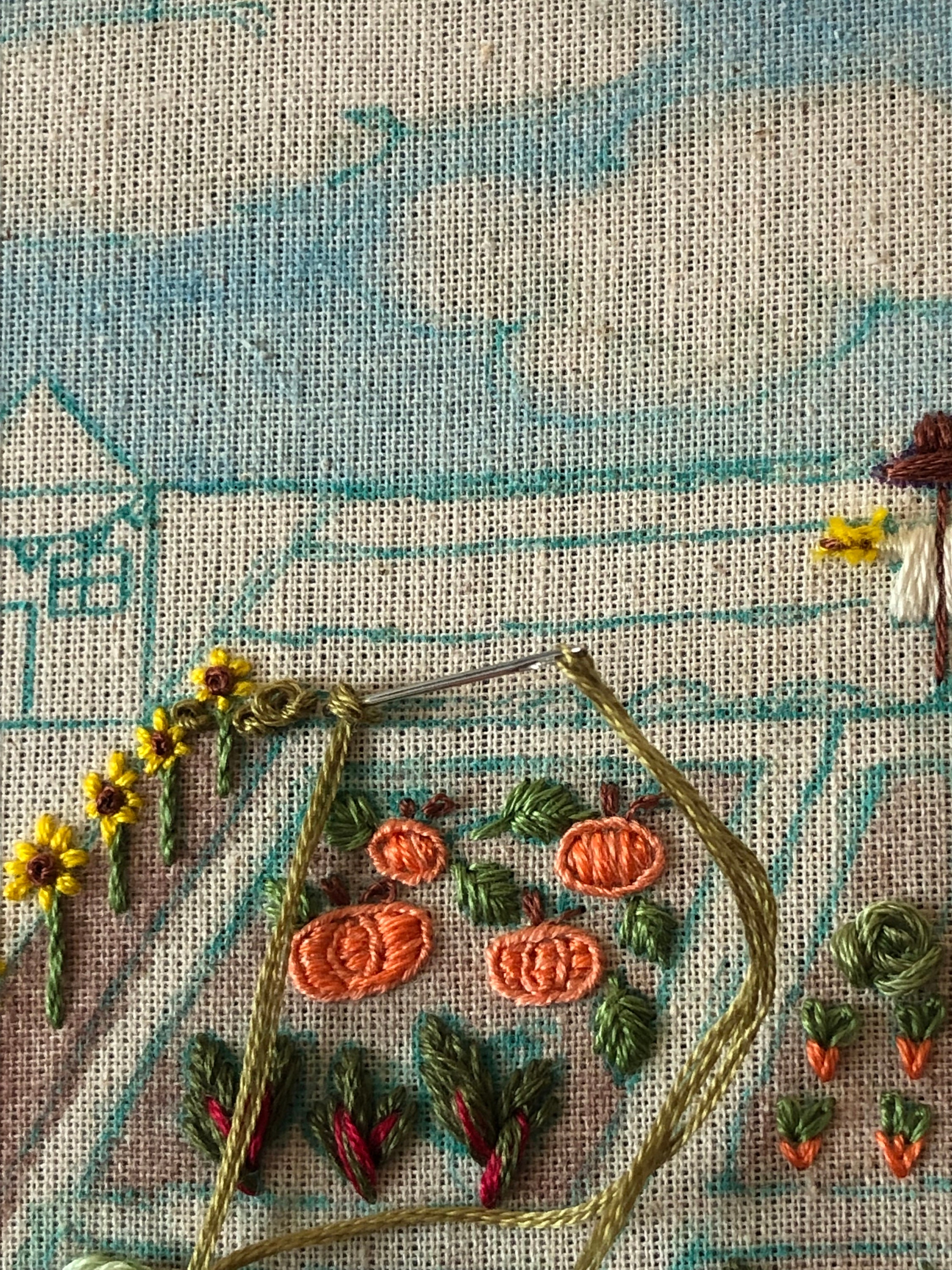 Summer Allotment Embroidery Pdf Pattern Full Photo Guide Etsy