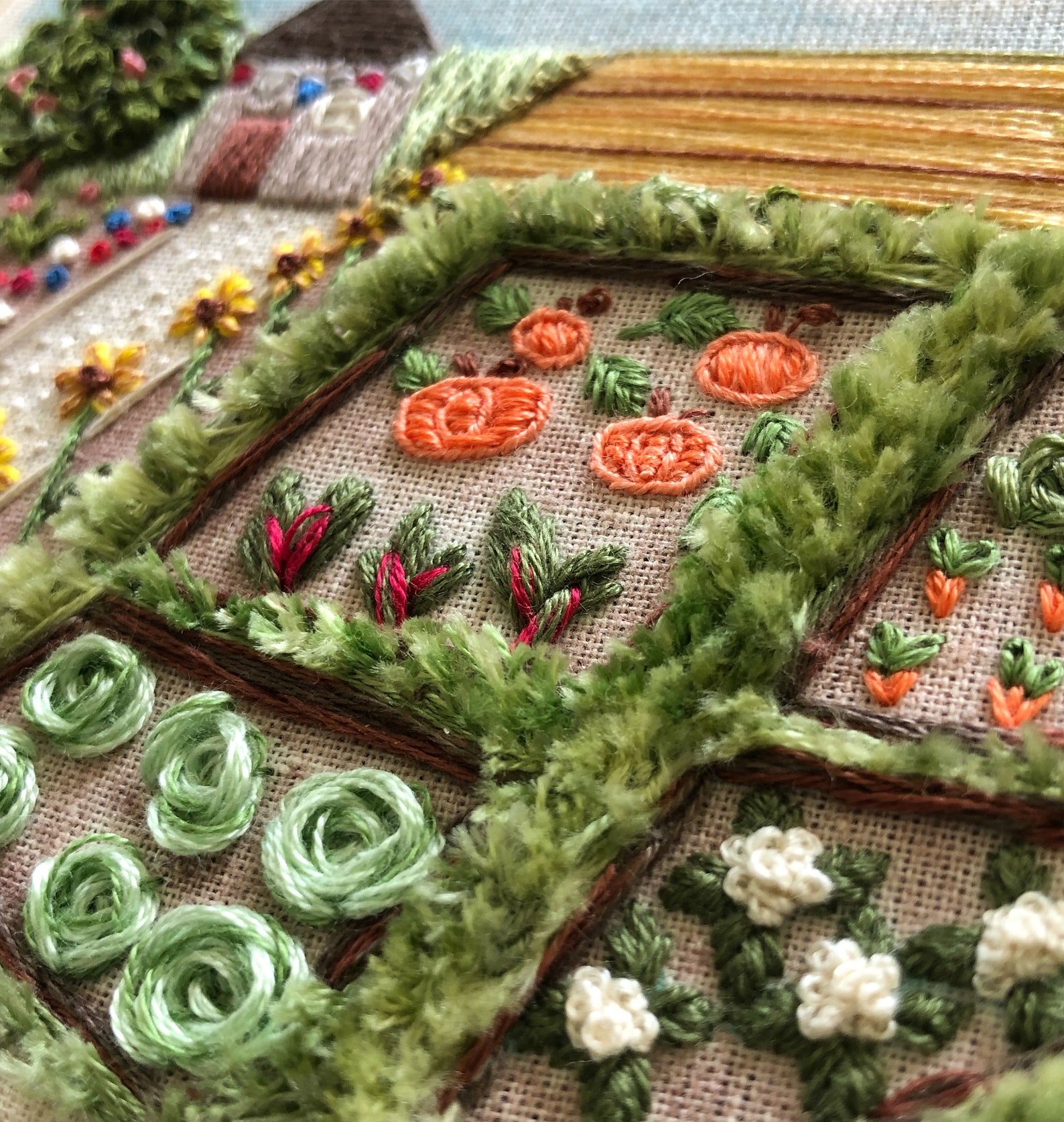 Summer Allotment Embroidery Pdf Pattern Full Photo Guide Etsy