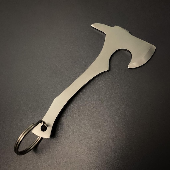 Bottle Axe Keyring