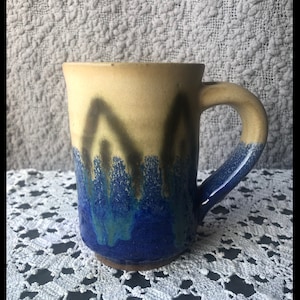 Beautiful Pottery Coffee Mug #223