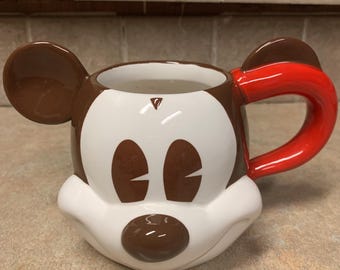 Taza vintage de Mickey Mouse n.° 352