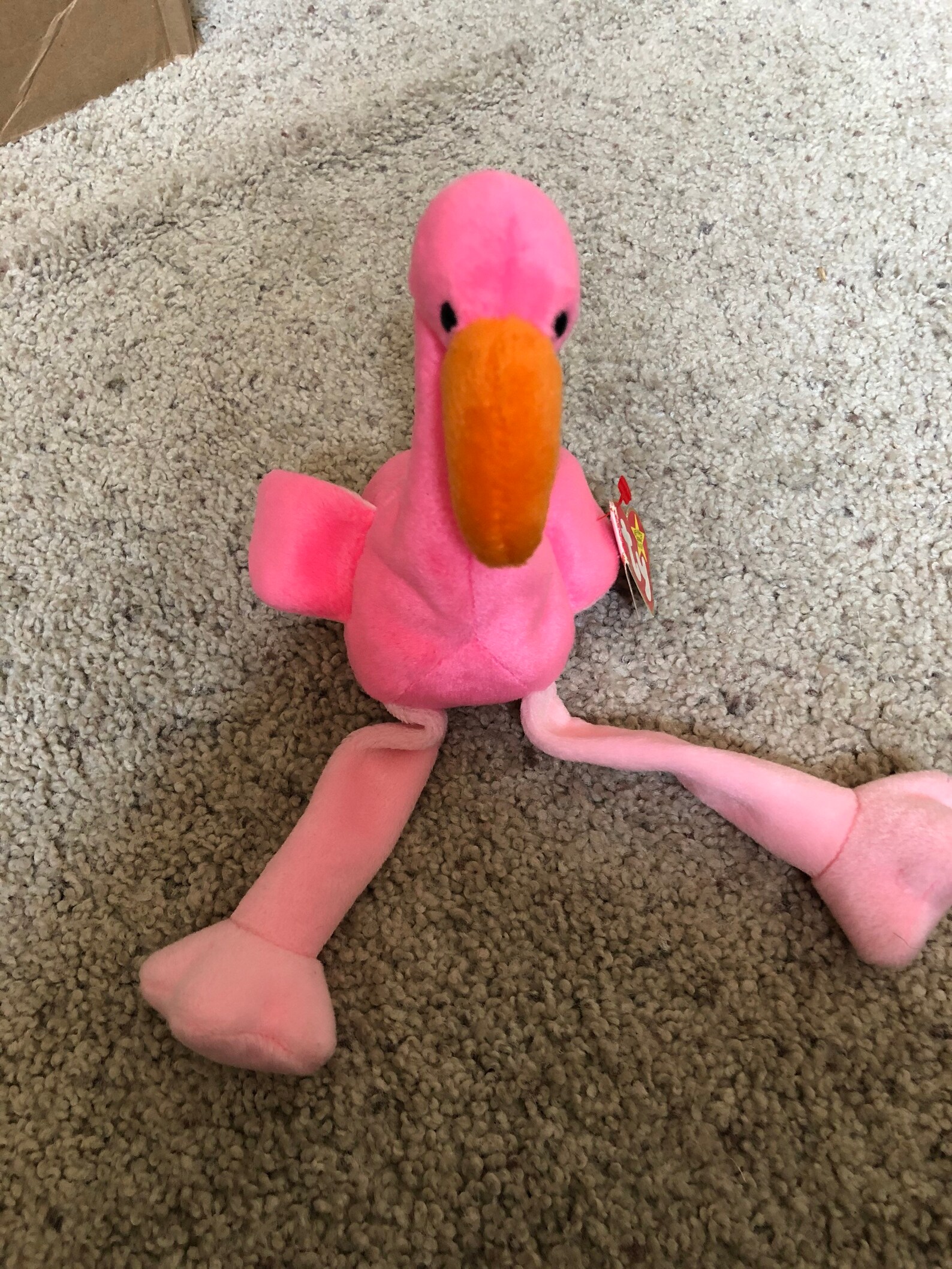 Beanie Babies flamingo Pinky 568 Etsy