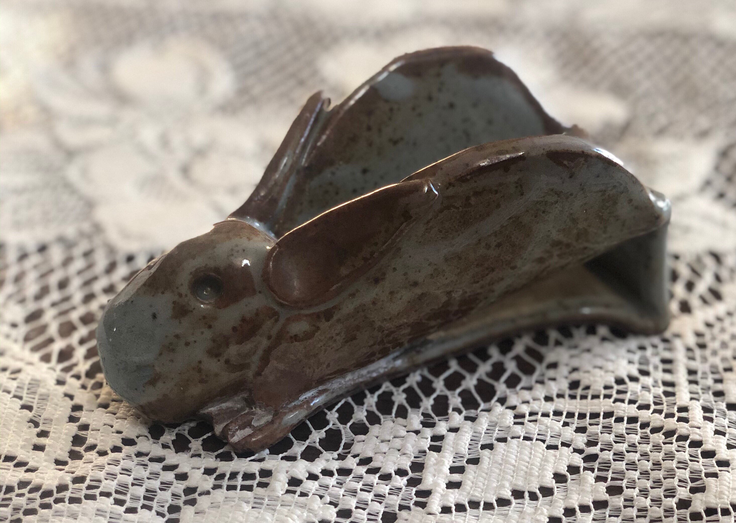 Vintage pottery rabbit 364 Etsy