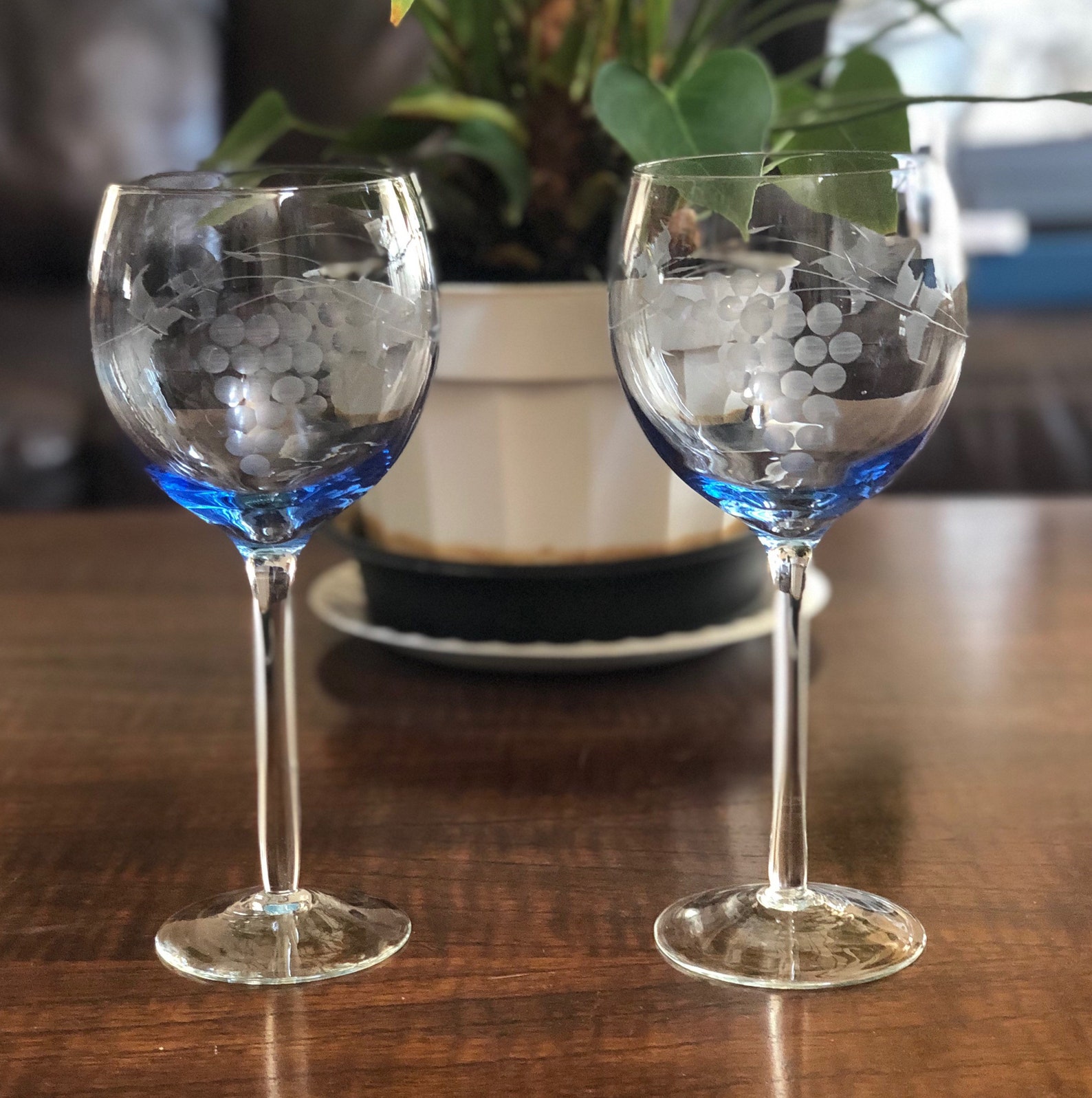 Vintage Lenox wine glasses 427 Etsy