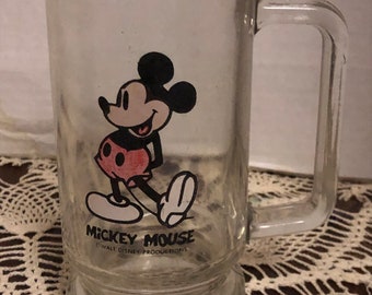 Vintage Mickey Mouse glass #272