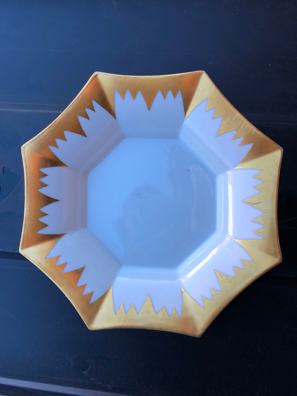 Limoges plate with gold trim 62 Etsy