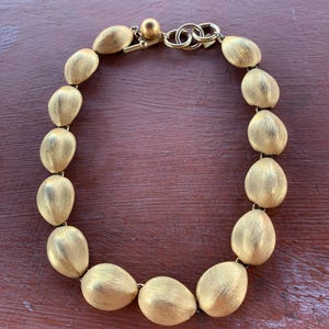 Vintage Anne Klein statement necklace #450