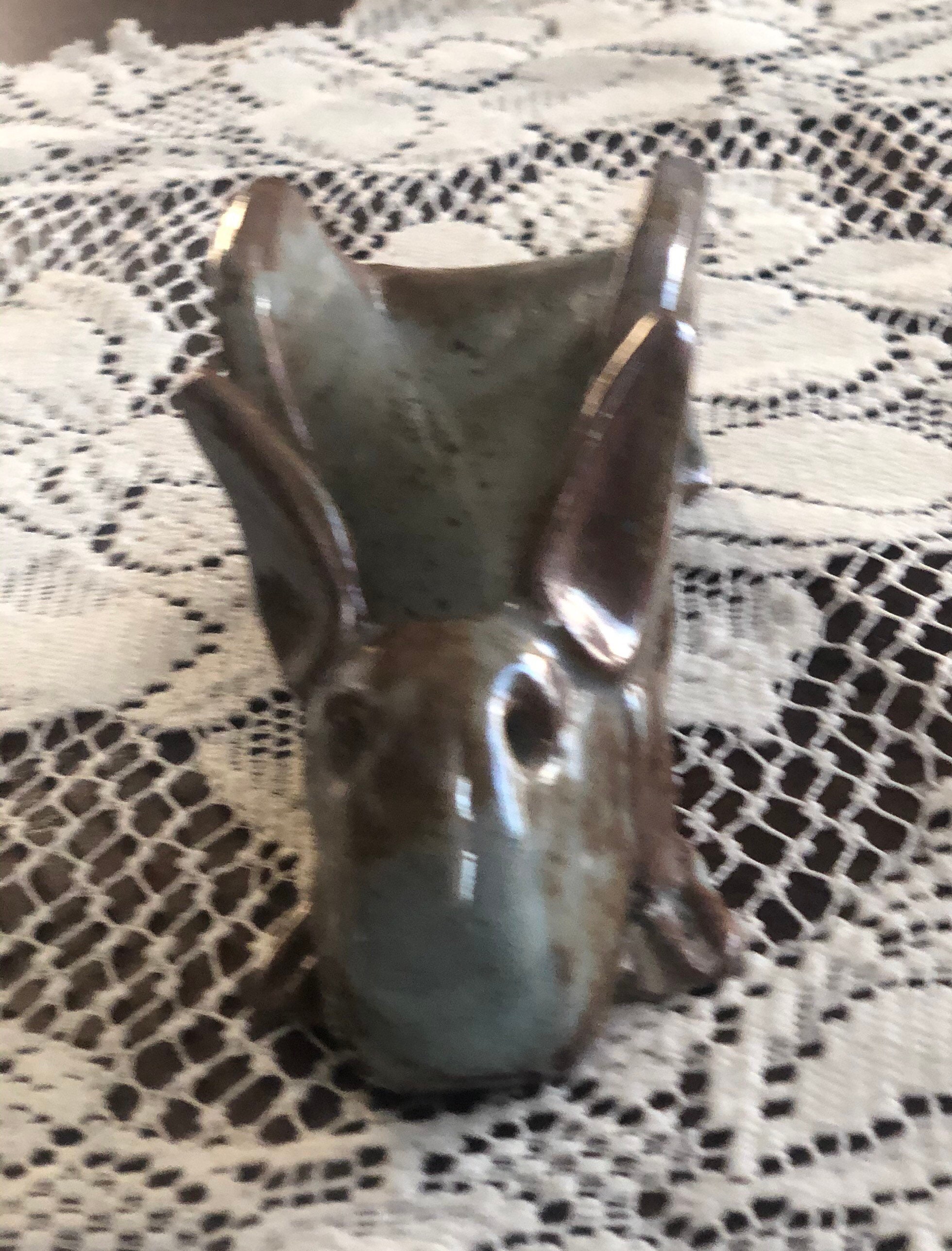 Vintage pottery rabbit 364 Etsy