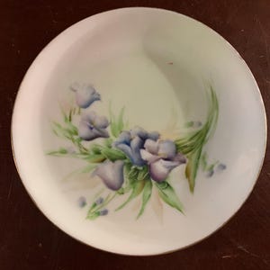 Antique handpainted plate #416