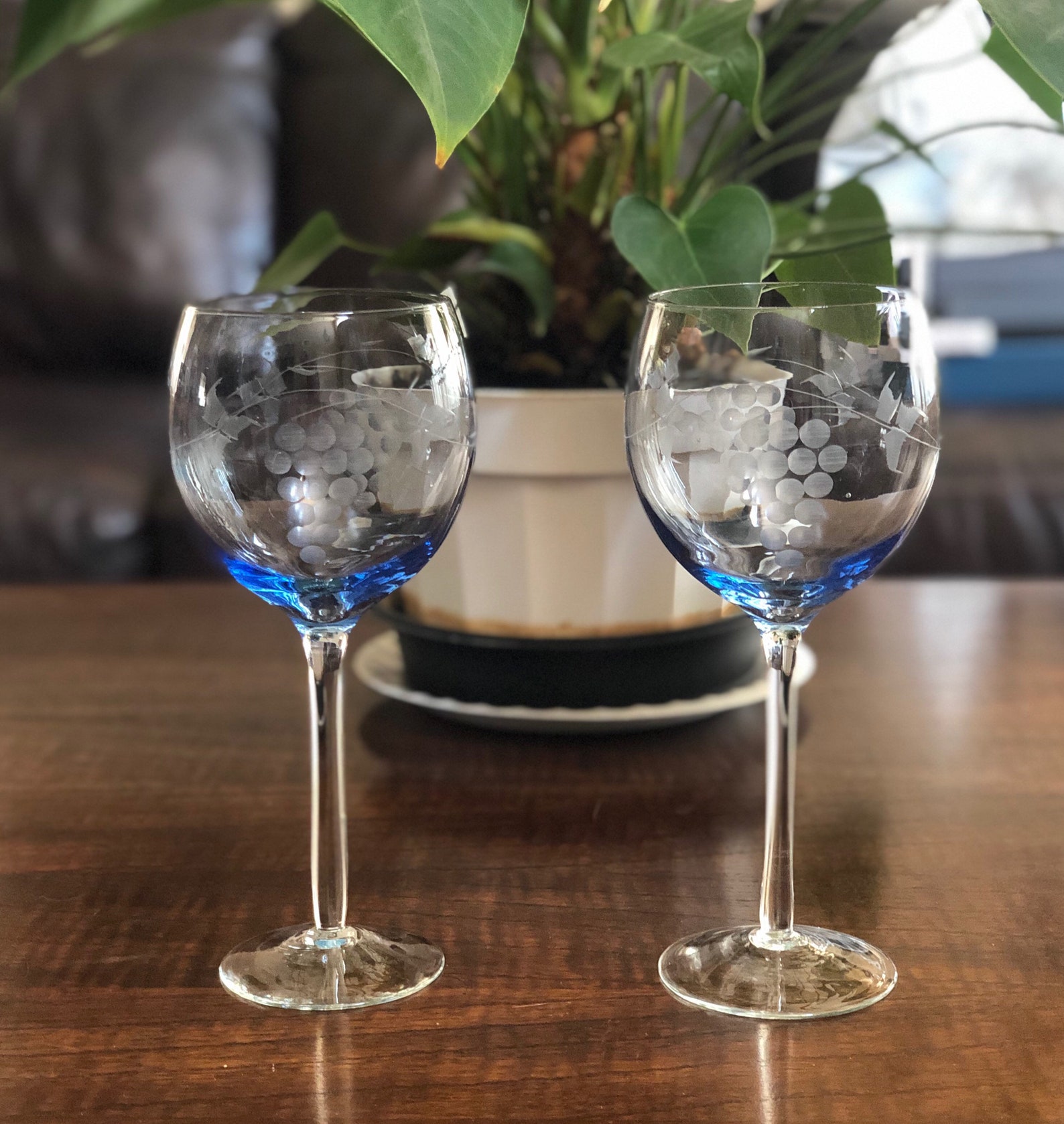 Vintage Lenox wine glasses 427 Etsy