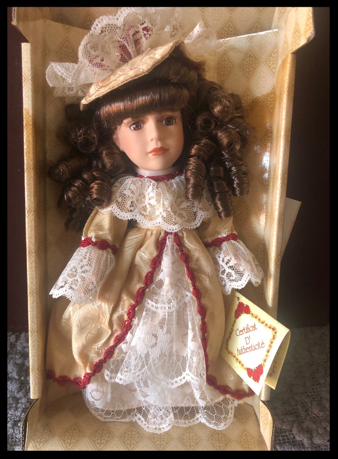 Vintage Collectors Choice Porcelain Doll Etsy