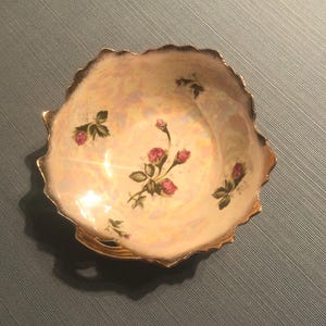 Vintage Mossrose Bowl # 224