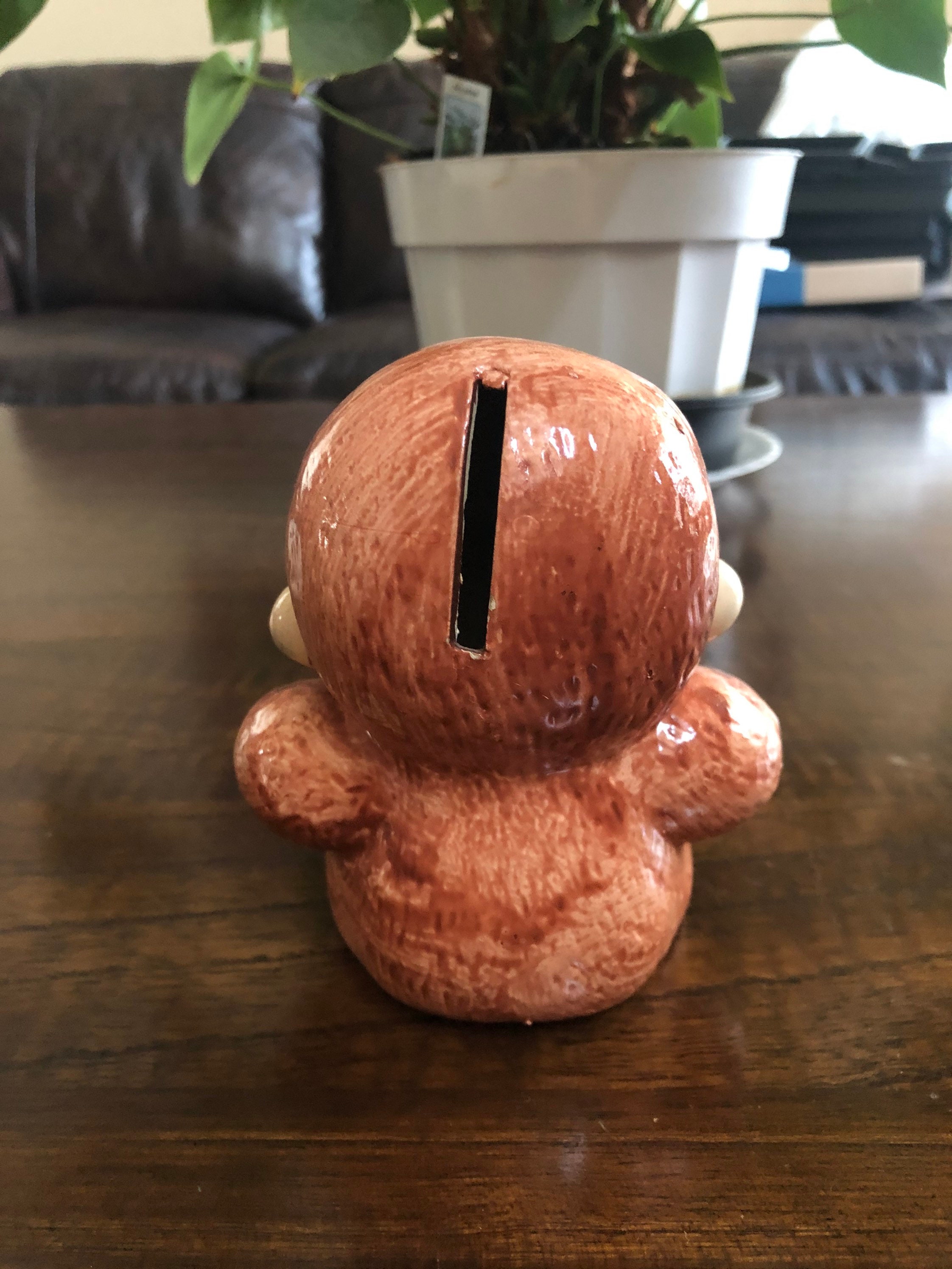 Vintage Monkey Coin Bank 398 Etsy Ireland