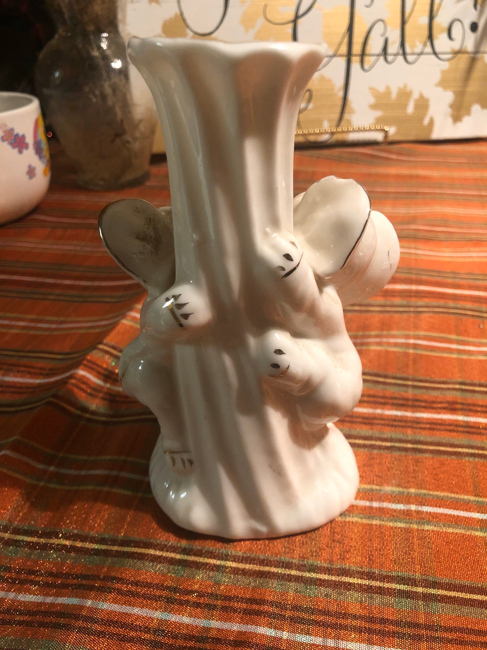 Vintage Elephant vase 257 Etsy