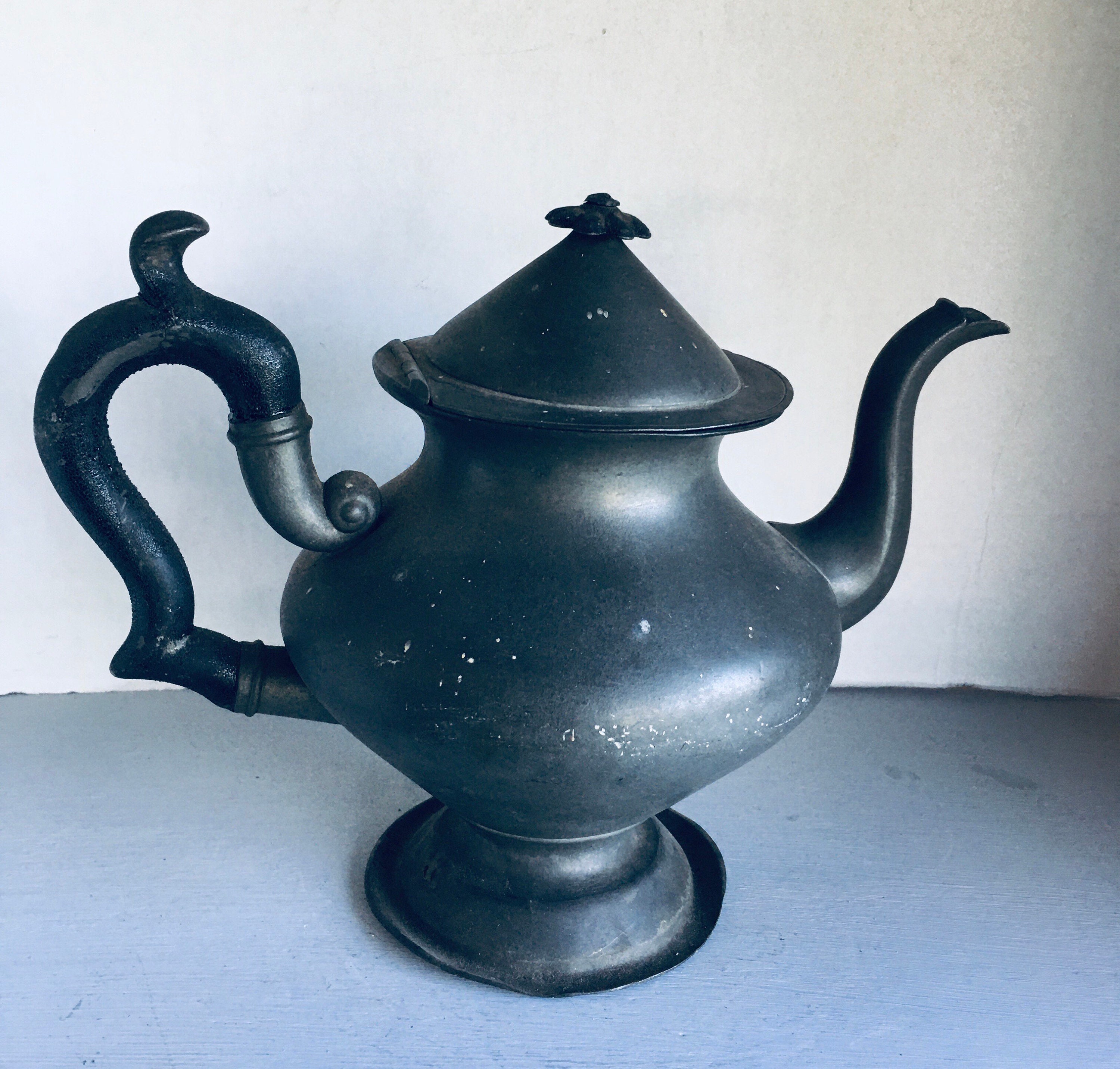 Antique pewter pot - Etsy 日本