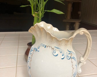 Vintage Dresden Pitcher #234