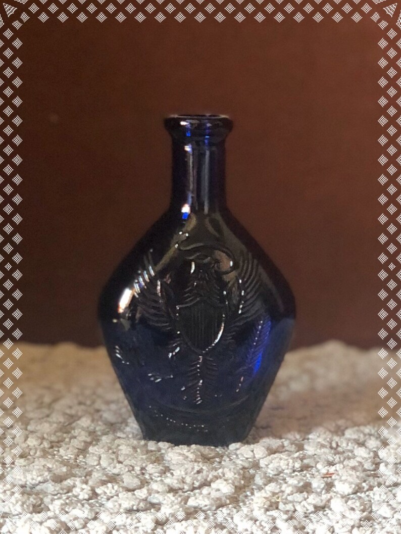 Small Cobalt Blue Bottle #309