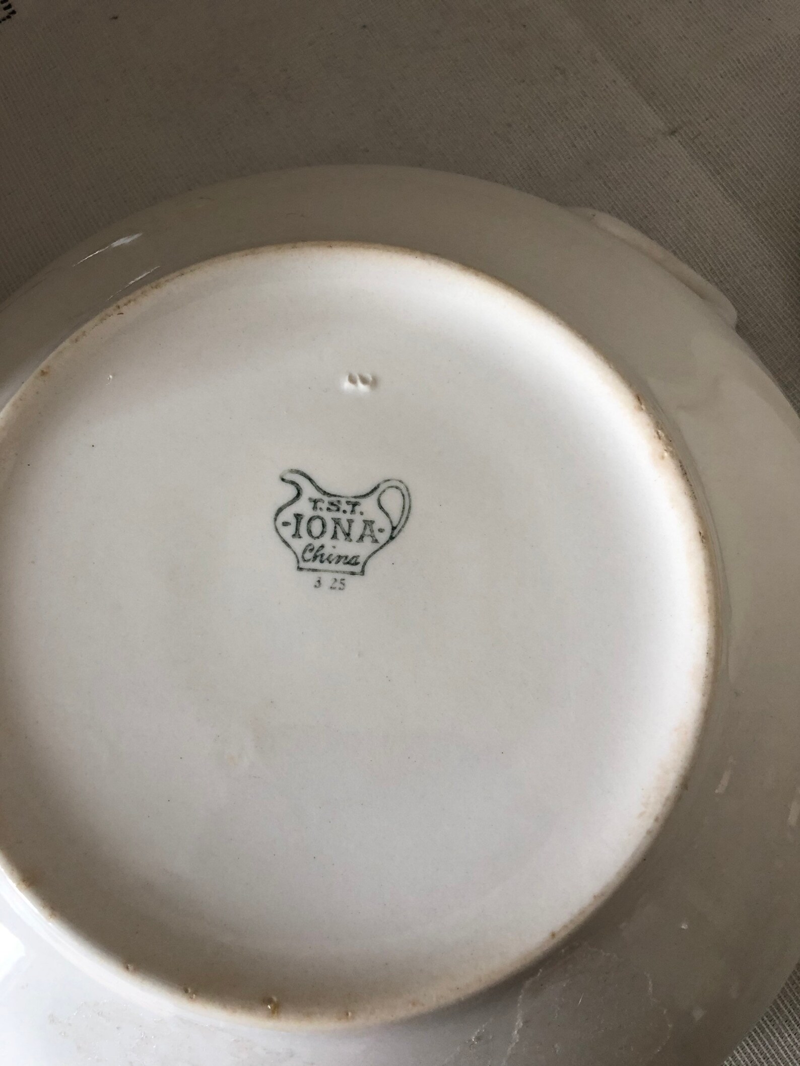 Vintage TST IONA Porcelain serving dish with lid 723 Etsy