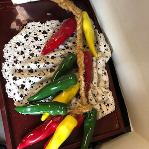 Vintage Chile pepper decoration #244