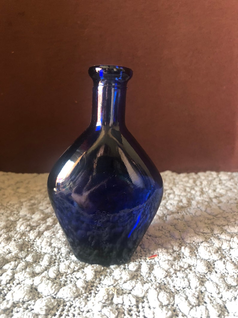 Small Cobalt Blue Bottle #309