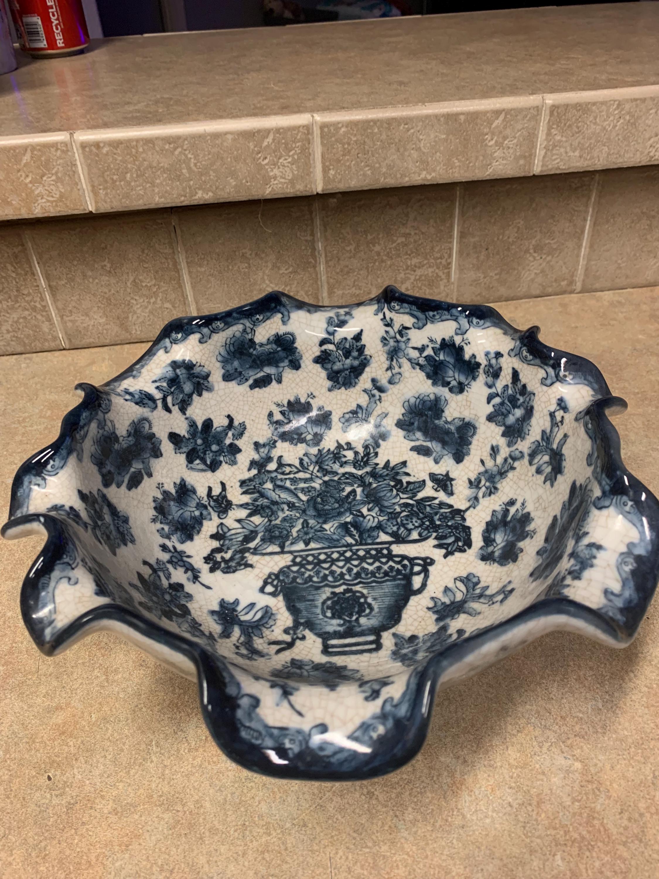 Vintage Chinese Blue and White Bowl #821 - Etsy