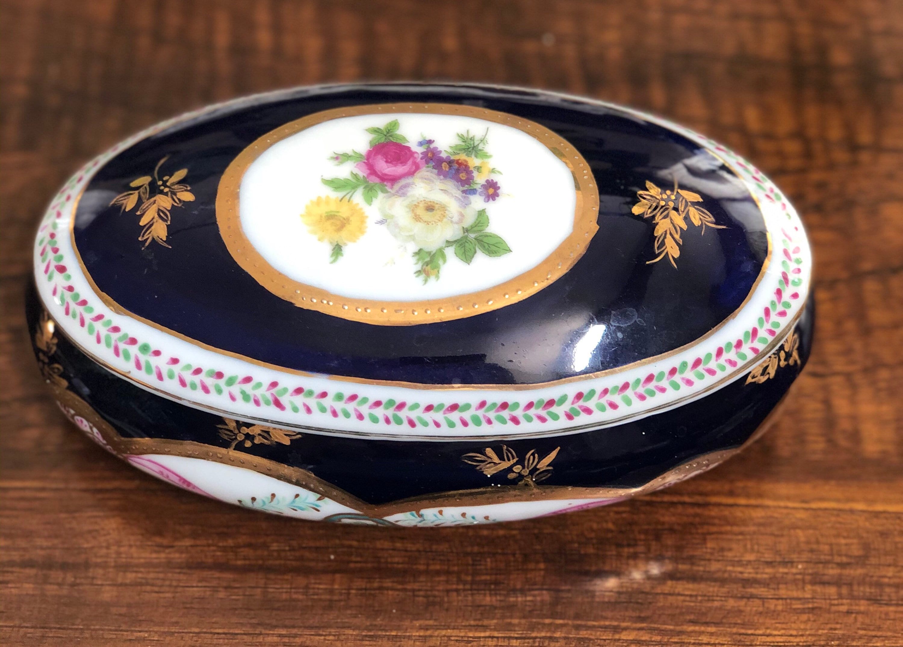 Vintage Limoges Trinket Box 651 Etsy