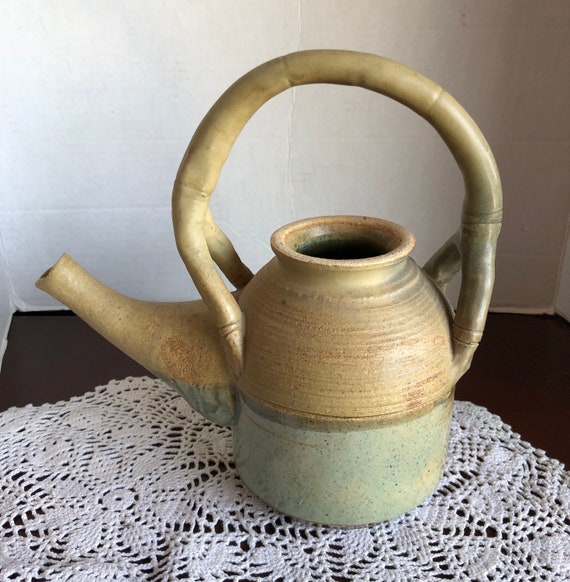 Old Pottery Pitcher 895 Etsy
