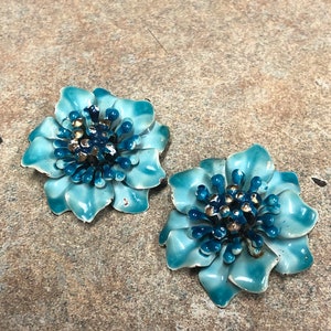 Vintage clip on earrings