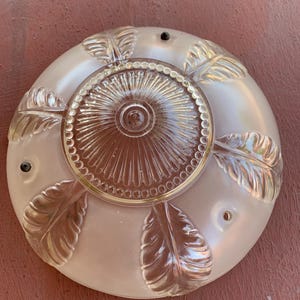 Vintage art deco ceiling light shade