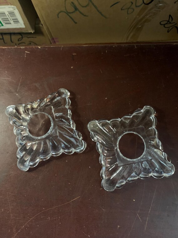 ヴィンテージキャンドルワックスキャッチャー2個セット #422 - Etsy 日本