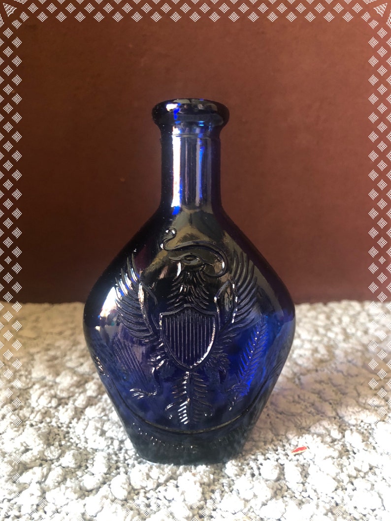 Small Cobalt Blue Bottle #309