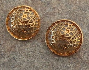 Vintage clip on earrings