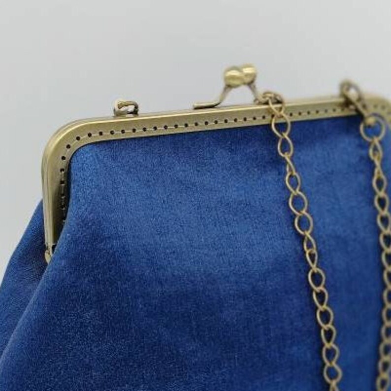 Bag Clic Clac Frame Bag Clutch Metal Clutch Bag Vintage Etsy