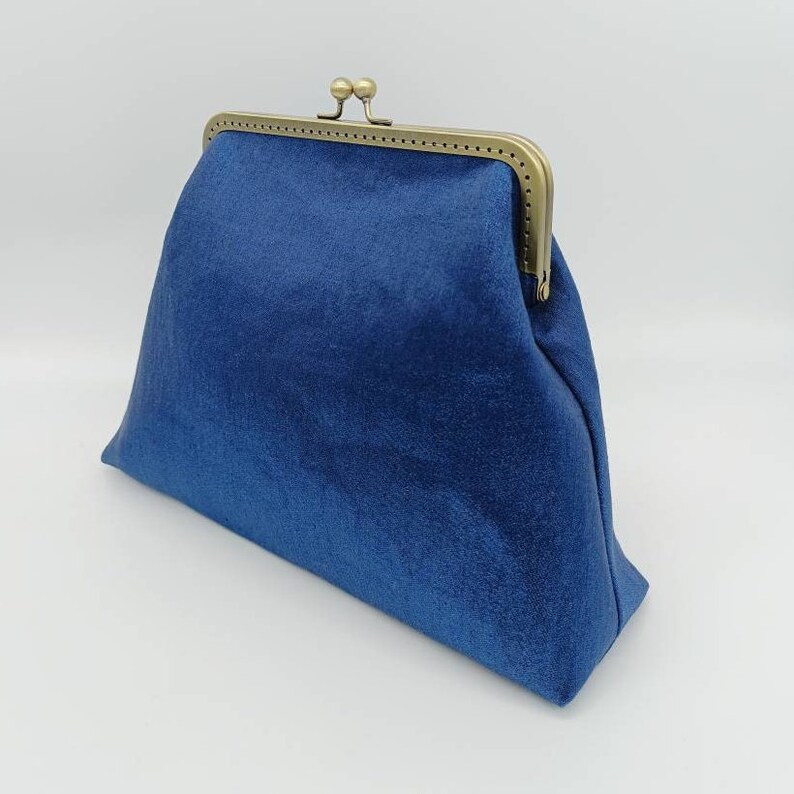 Bag Clic Clac Frame Bag Clutch Metal Clutch Bag Vintage Etsy