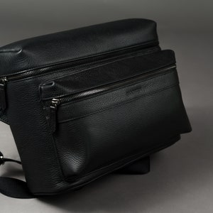 Cross-body Leather Camera Bag