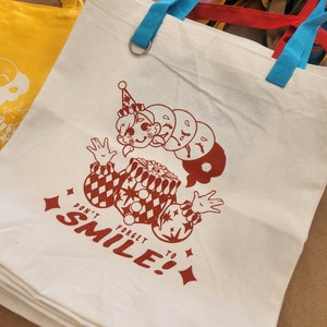 Borsa tote Smile! Clown