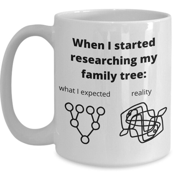 thumbnail image 2 of Genealogy Playing Hide & Seek Funny Tote Bag For Family Historians 2 of 12