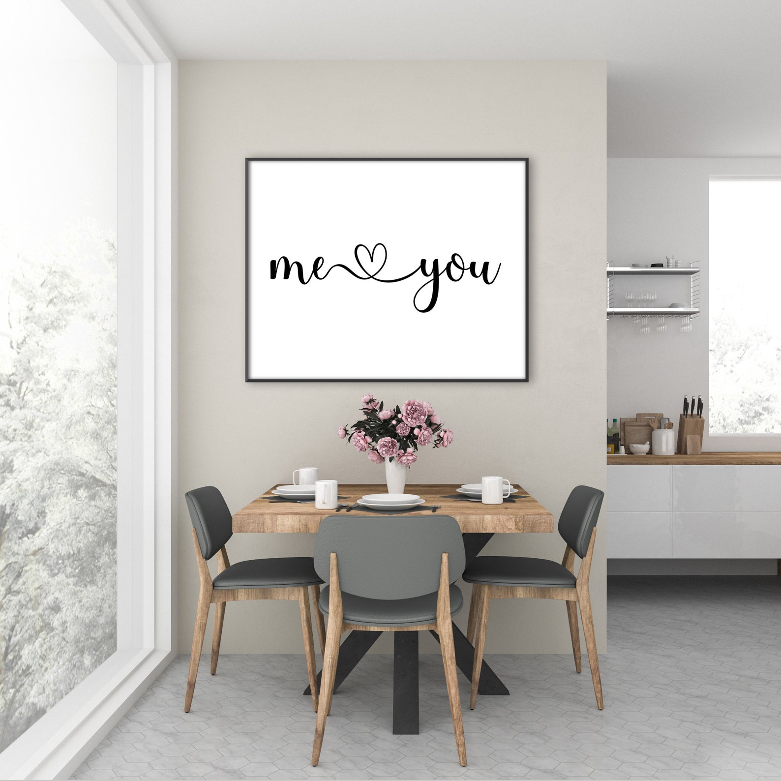 Bedroom Wall Art Gift For Her Modern Art Print Printable | Etsy