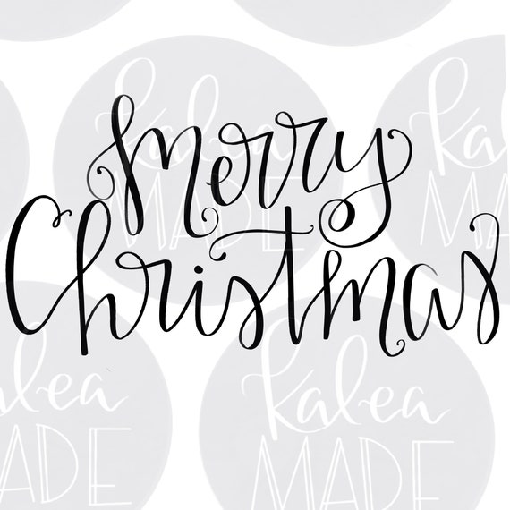 Download Merry Christmas Svg Christmas Svg Etsy