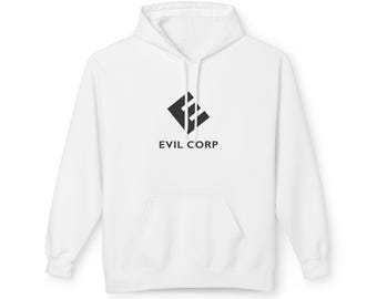 Evil Corp Logo Hoodie | Minimal Tech Company Graphic