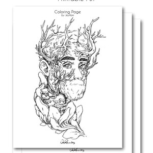 Printable Coloring Pages - Growth Series (PDF)